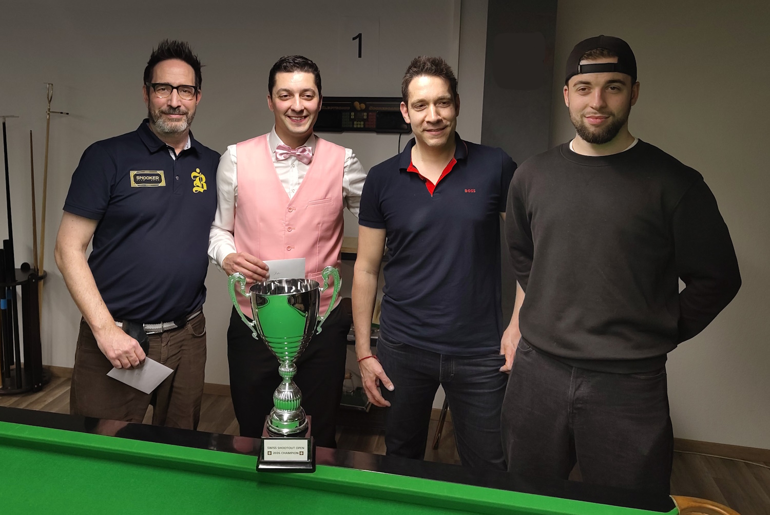 Matthias, Alain, Mario, Dan